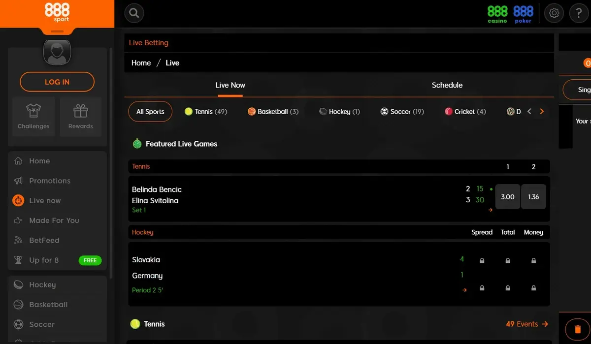 888sport Screenshot 3